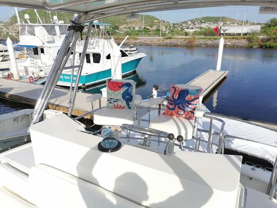 Ultimate Fishing Experience Cabo San Lucas on our Cabo 35 Flybridge Sport Fisher