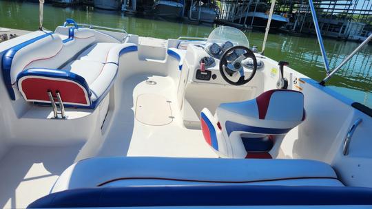 Take out the Red, White, and Blue America Boat