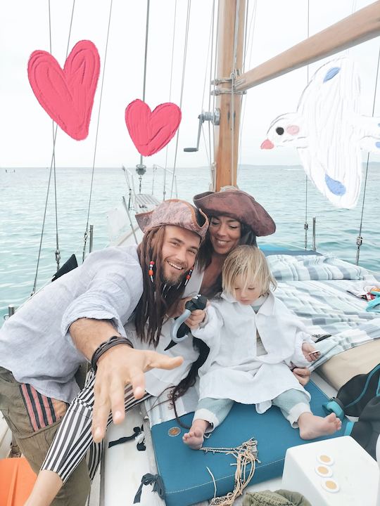 fun pirate sailing boat in mallorca (from 6 to 24 pax)