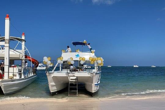 Amazing Catamaran Experience in Punta Cana perfect for parties, bachelor parties