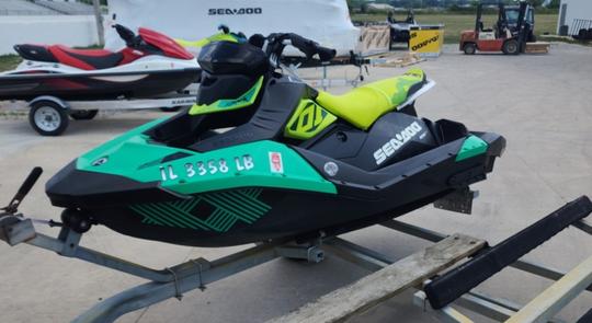 Sea Doo Trixx 3up, complètement chargé