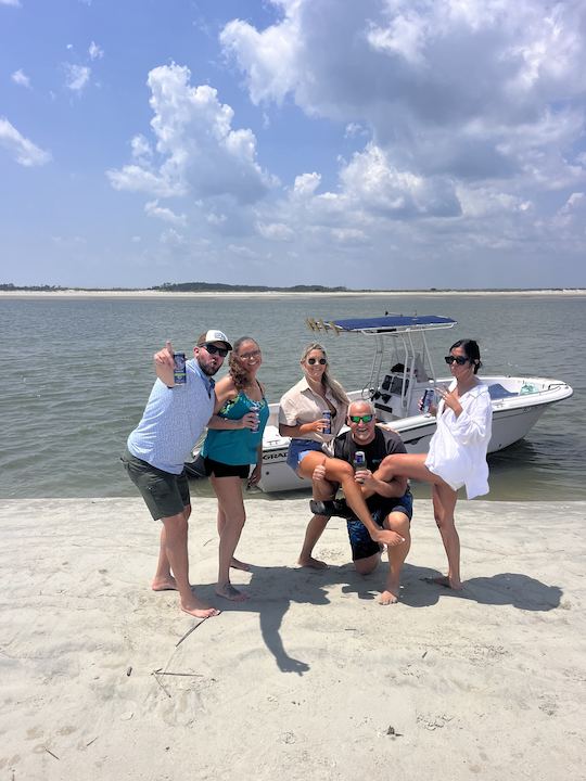 Party Boat, Bachelorette Party, Dolphin Cruise, Folly Beach, South Carolina