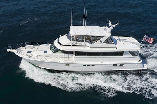 Your Next Adventure aboard the Hatteras 70ft Motor Yacht