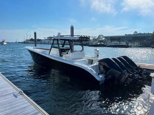 39' Yellowfin with Quad Engines, Fast & Fun, Cape Cod & the Islands