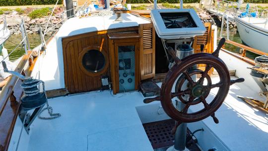 BARCO À VELA para sua excursão no Pacífico em PV