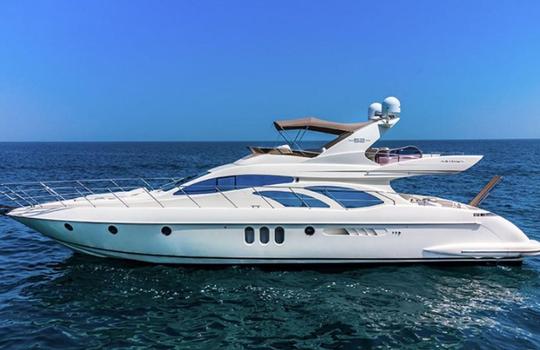 Alquiler de megayate Azimut 62 Fly Power en la Costa Azul, Francia 