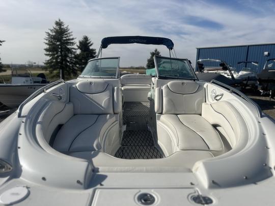 End of Season Specials!| Crownline 26ft Full service charter on Geneva Lake 