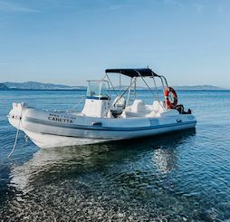 Zeus 150hp RIB for Private Tour Experience in Kos