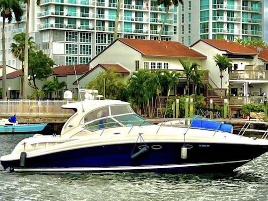 1 Hour free - Yacht in Miami: Sea Ray Sundancer 50ft