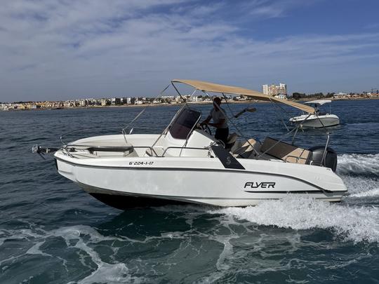 Beneteau Flyer 6.6 Open Charter para 8 personas en Torrevieja 