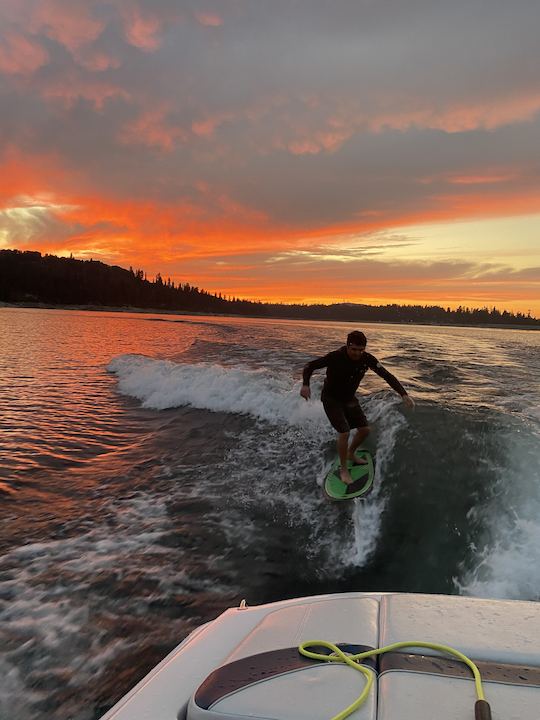 Super Air Nautique G23 Wakesurf Boat Rental in South Lake Tahoe, California