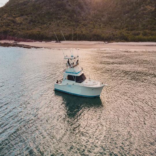 Yate Chris Craft de 42 pies y yate de pesca deportiva para alquilar en Mazatlán