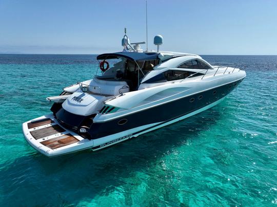 Sunseeker Predator 68 POLUX Mega Yacht Rental in Ibiza 