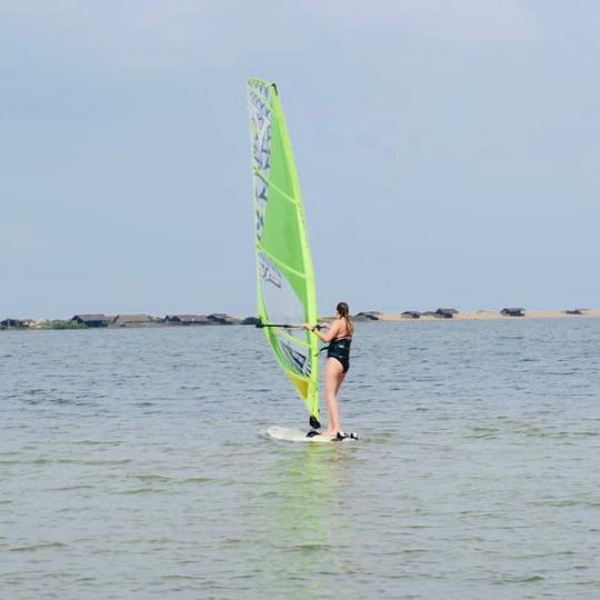 Windsurf em Negombo, Sri Lanka