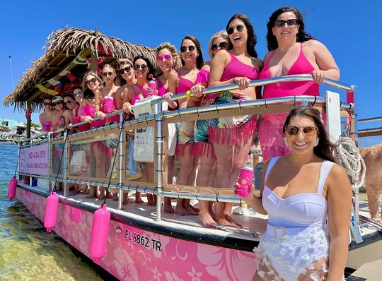 Bachelorettes Exclusively! Tiki boat to Crab Island up to 18 ppl