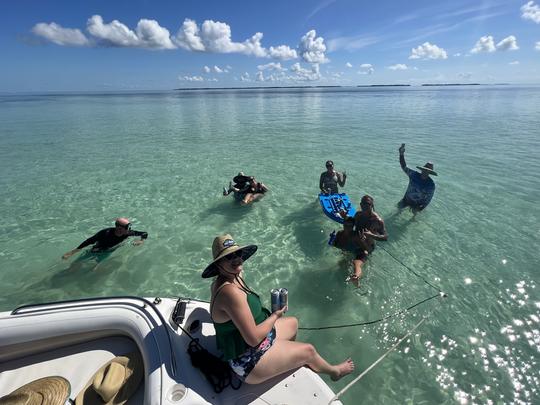 Aventure privée en bateau à Key West | Des bancs de sable et plus encore !