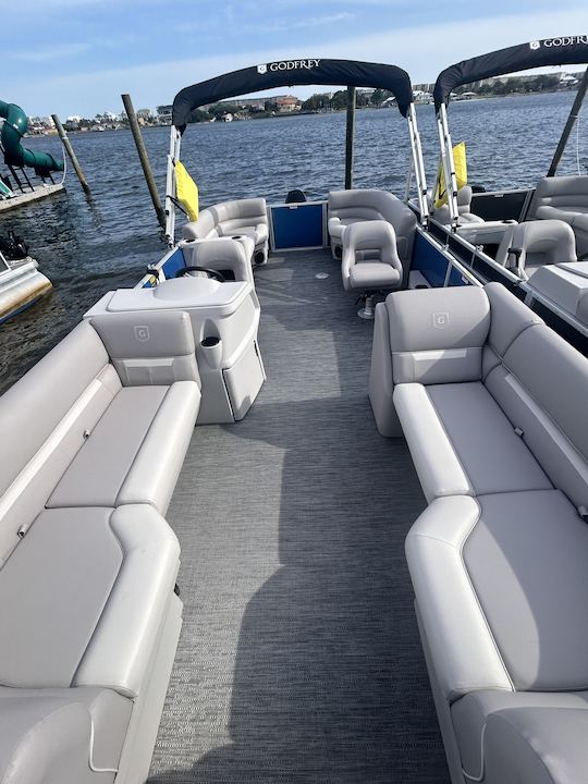 Off Season Specials Available Daily on our New 22ft Godfrey 