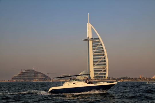 Luxury 38ft Motor Yacht Charter in Dubai, United Arab Emirates for 10 person