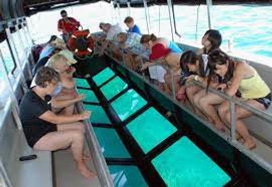 Promenade en bateau à fond de verre à Trincomalee