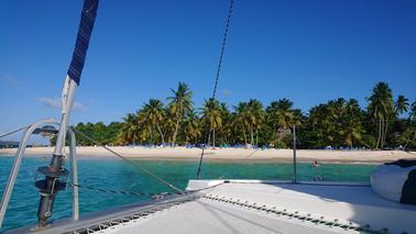 🥰 Naviguez vers « l'île Bacardi » de Samaná ~ Croisière privée en catamaran 