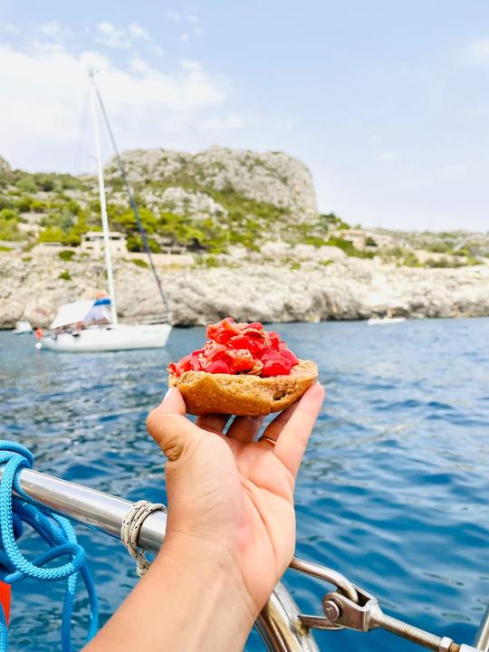 Daily Sailing Excursions in Salento Onboard Jeanneau Sun Odyssey 37.1 Sailboat