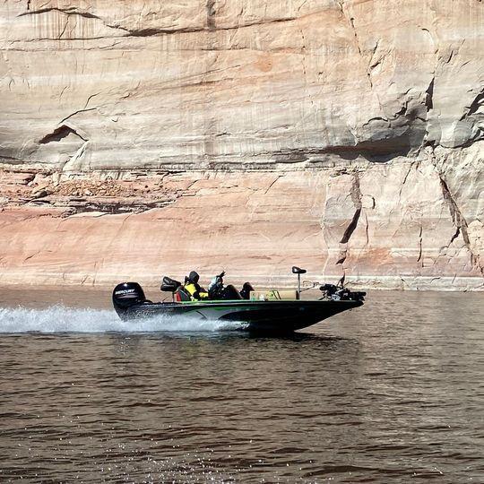 Bass Boat Nitro Z18, eaux poissonneuses entièrement chargées, près de St. George, UT, option de remorquage