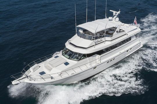 Your Next Adventure aboard the Hatteras 70ft Motor Yacht