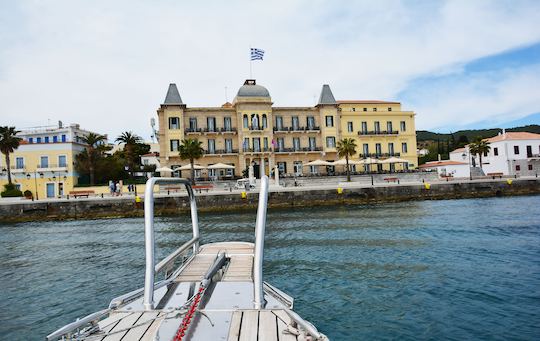 Excursion quotidienne de Spetses/Porto Cheli aux îles Dokos et Hydra avec Blue Game