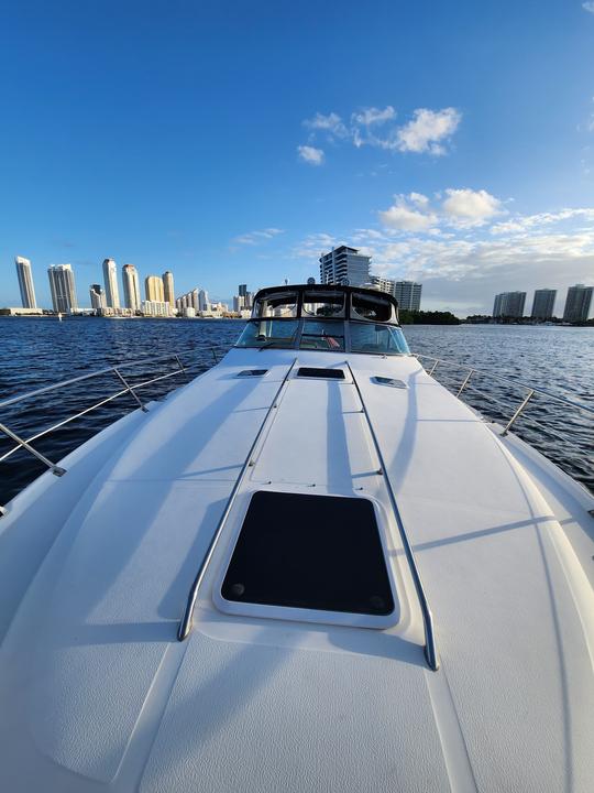 Aproveite este incrível Sea Ray Yacht de 40 pés. Praia de Miami