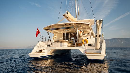 48 ft Leopard Catamaran for Bodrum Private Boat Tour