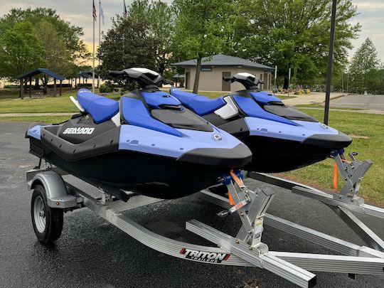 Jet Skis on Picturesque Lake Norman! 