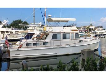 Charter this 46ft Grand Banks in St. Mary's, GA, and cruise Cumberland Sound!