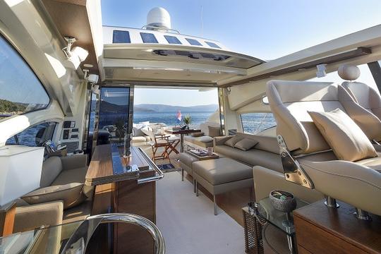 M/Y Maoro Azimut 68S Power Mega Yacht Rental in Split, Croatia