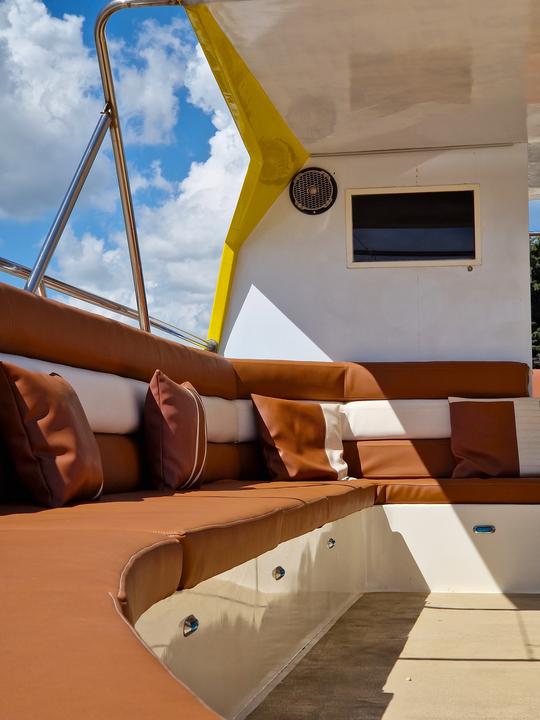 Luxury Charter In Protaras with Custom Build Motor Yacht Cruiser!