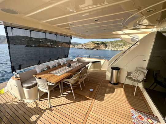 Astondoa 80: A Masterpiece of Spanish Yacht Building for rent in Ibiza