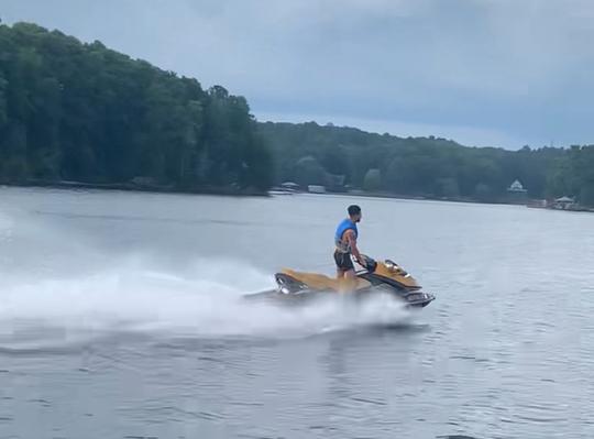 Jet Ski Rental Ready At Ramsey Creek Park, Lake Norman