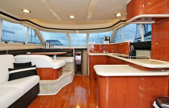 Luxurious Private Yacht Experiences Await Aboard this 53' Sea Ray for up to 12!