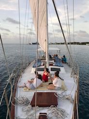 Custom 40ft Sail Boat Rental in Cozumel