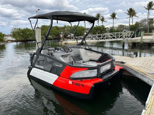  2023 Sea Doo Switch Sport Pontoon Boat Rental 