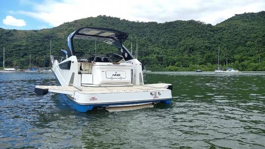 34ft Trindade NHD Motor Yacht Rental in Paraty, Rio de Janeiro, Brazil