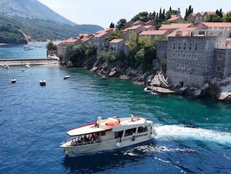 Double Deck Coastal Cruiser in Bar, Montenegro