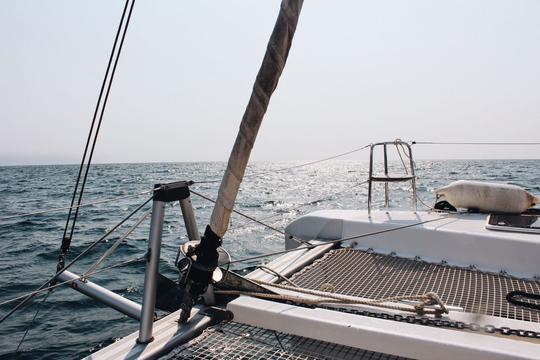 Lagoon 40 en Nuevo Vallarta. Beba margaritas, relájese y navegue todo el día