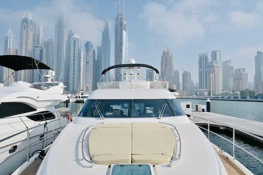 Experience Dubai on our 62ft FIRE LINE