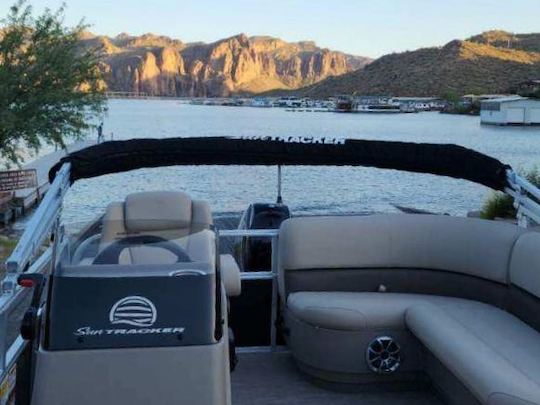 Pontoon Party Barge 16DLX para 8 passageiros