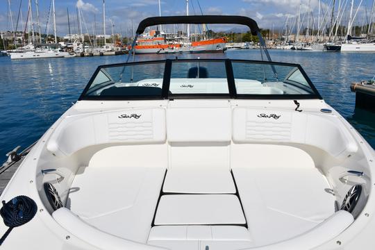 ¡Explora la Riviera Francesa en el Sea Ray 190 Sport 2024! ¡Wake Tower, lujos y más!