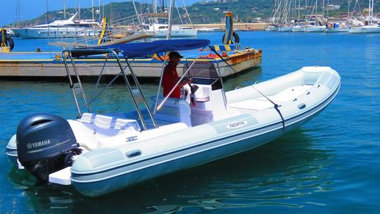 Bateau gonflable rigide Predator 7,3 m 24 pieds à louer à Forio, Ischia