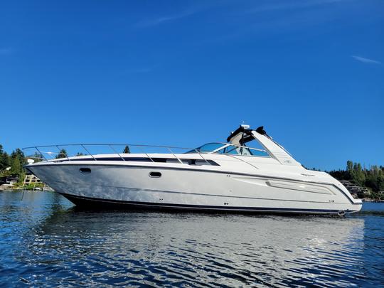 Best Luxury Charter in Kirkland!  Beautiful Avanti 43 foot Euro Style Express.