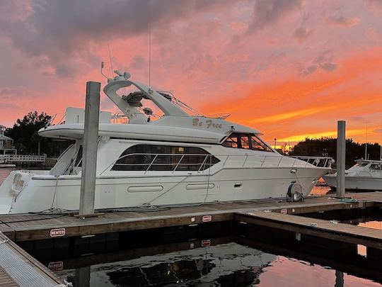 60ft Motor Yacht Charter in Beautiful Exuma, Bahamas