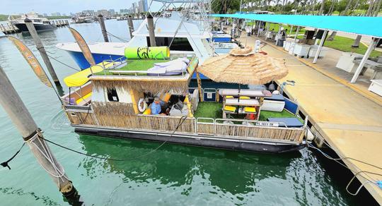 Tiki Cat Tours in Miami Beach at Haulover Sandbar