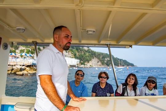 Naviga & Gusta : Capri Private tour by Boat with Exclusive Lunch